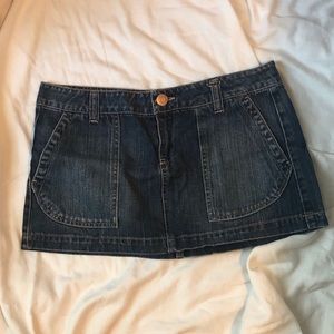 NWOT Aeropostle mini Jean skirt